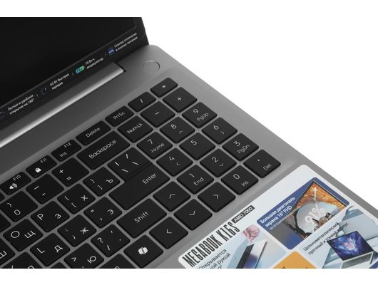 Ноутбук Tecno MegaBook K16SDA/71005000523/Ryzen 5-7430U/8Gb/512Gb/16 FHS IPS/Win11 серый